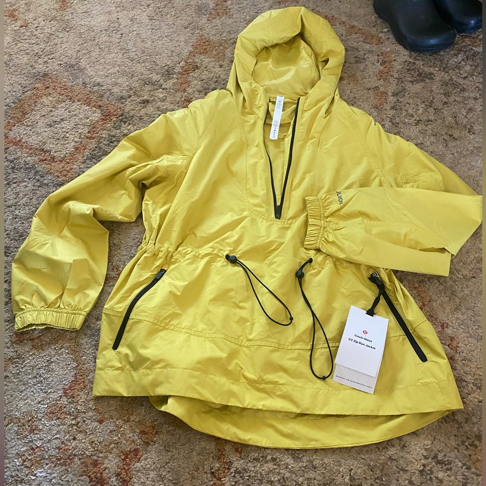 Lululemon cinch it running jacket size 10 like new